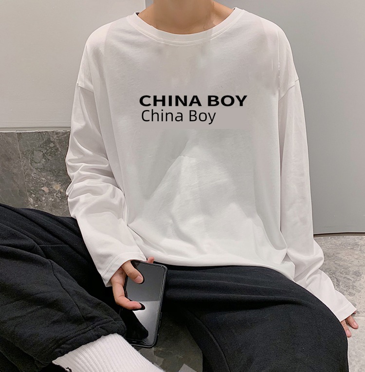tide Long sleeve Minority Spring and Autumn Inner lap man Sweater