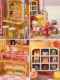 DIY cottage loft cake shop handmade mini small house model assembled doll house birthday gift women