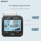 Zhongyi Digital Display Socket Tester Power Polarity Tester Leakage Switch Protection NCV Non-Contact Tester
