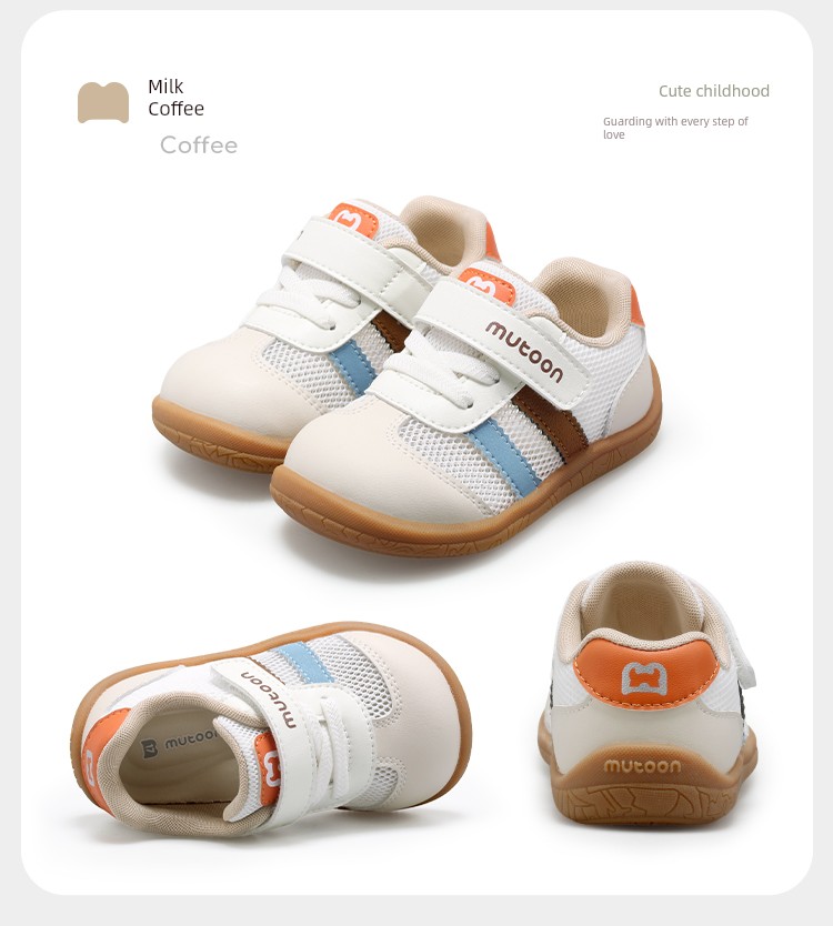Toddler Shoes with Soft Soles, Autumn and Winter Retro Floral Walking Shoes for Little Girls, Functional Shoes for Boys — 55