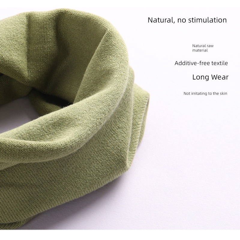 Autumn and winter men and women cervical vertebra Fake collar thickening Wool thread Neck cover