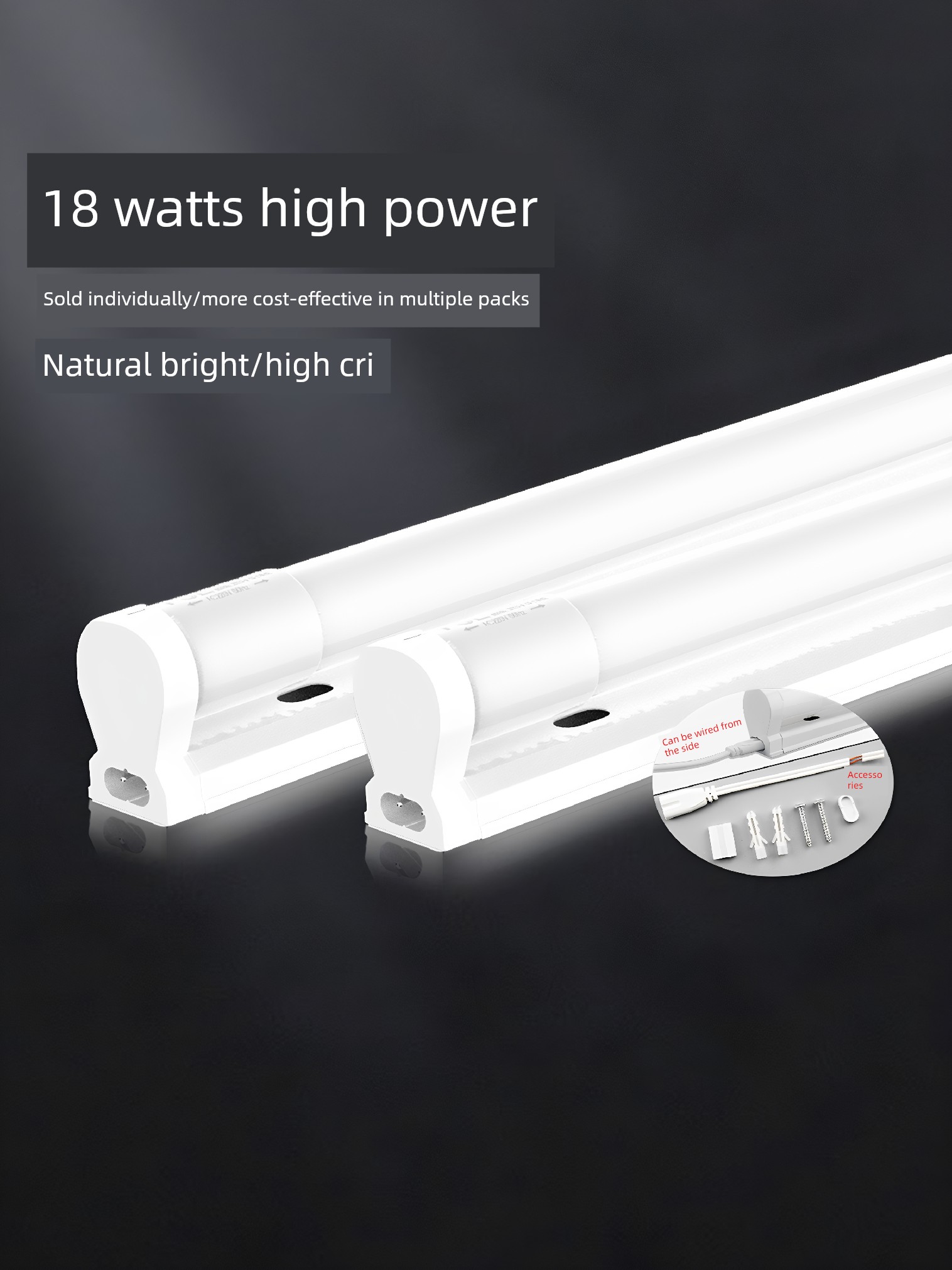 Foshan Lighting T8 LED Bulb T5 Integrated Fluorescent Lamp Bench Energy-Saving Super Bright Light Pipe Full Set 1 M 2 For Home