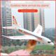 Internet celebrity outdoor toy foam aircraft hand-dumping children's model glider model aircraft assembled passenger aircraft spiral glowing