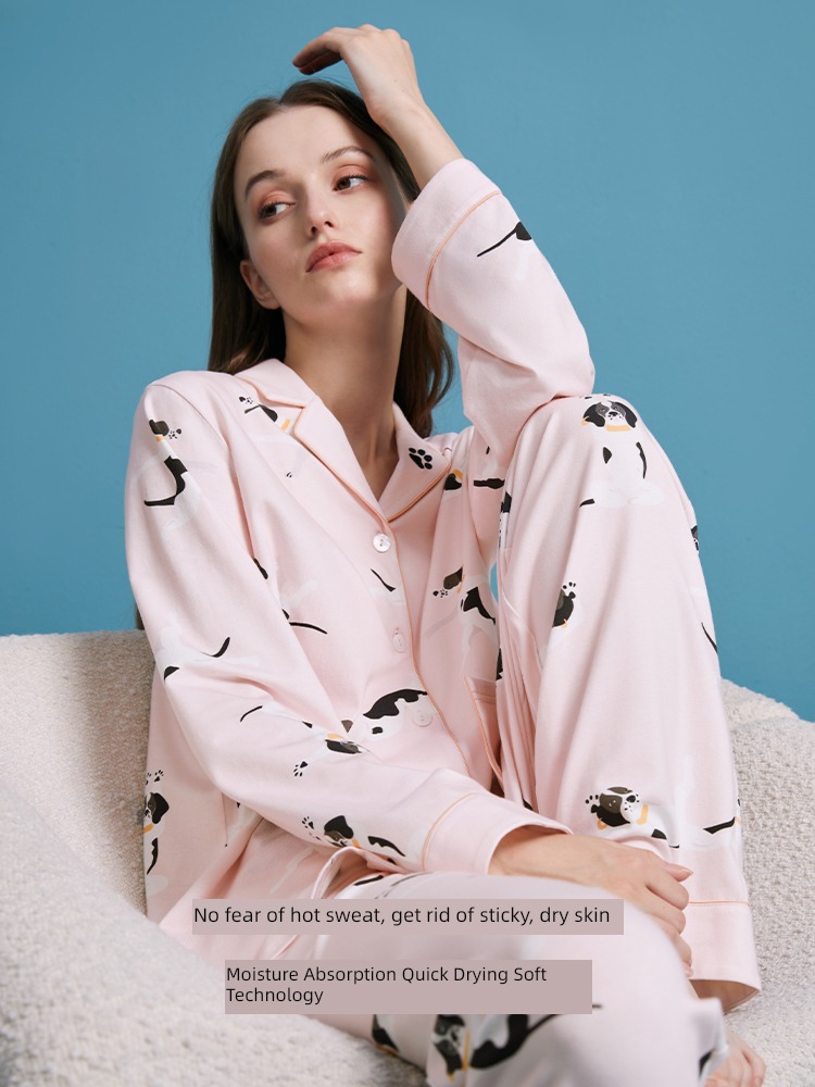 Fuxi Dog female pure cotton Long sleeve Autumn and winter yoga