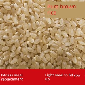 Brown Rice, a Staple Food for Diabetics, Flagship Store Whole Grain Rice, Multi-Grain Meal Replacement, Sugar Control St