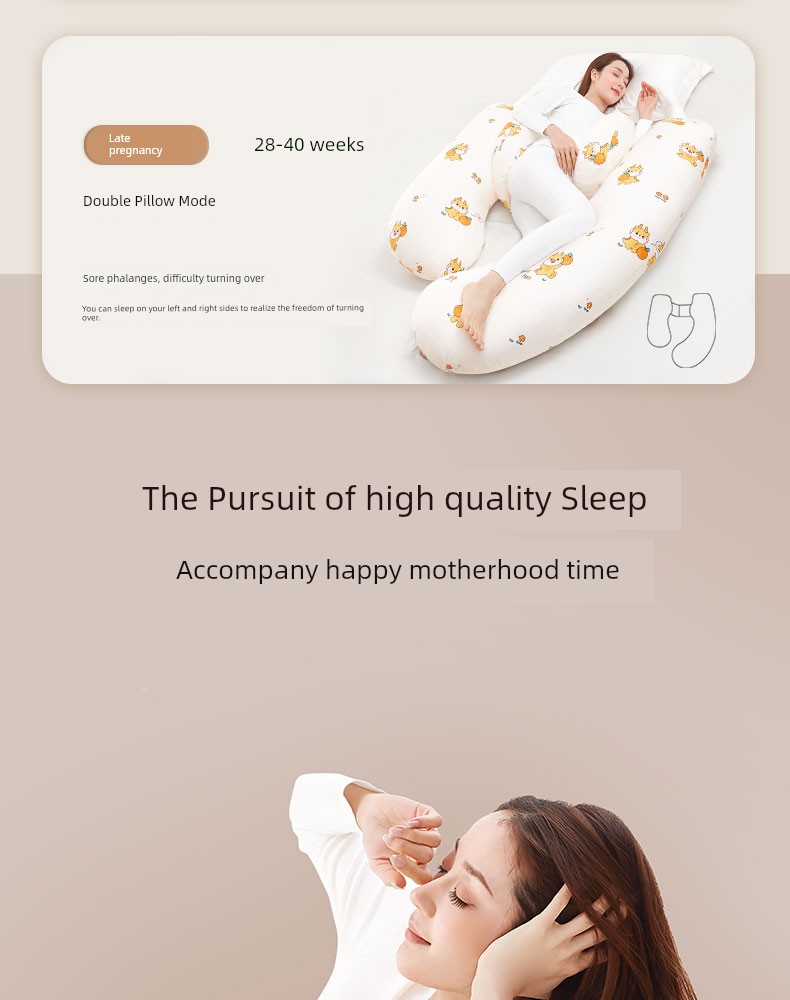 Sleeping Pillow Belly Support Handy Gadget Special Waist Support for Pregnancy — 10
