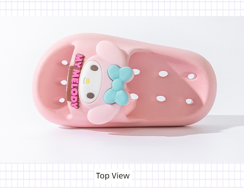 Children's Slippers for Girls, Summer 2026 New Kuromi Model, Girls' Bathroom Water-Draining Non-Slip Bath Slippers for Baby Girls — 16