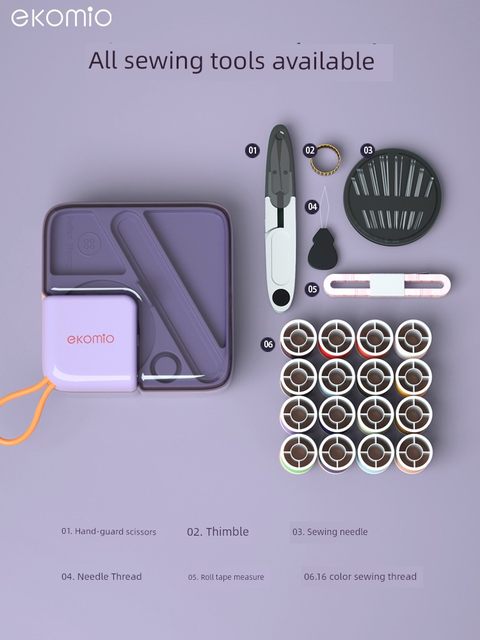 Sewing box for home practical high-end high-quality sewing bag set for dormitory students portable sewing multi-function storage