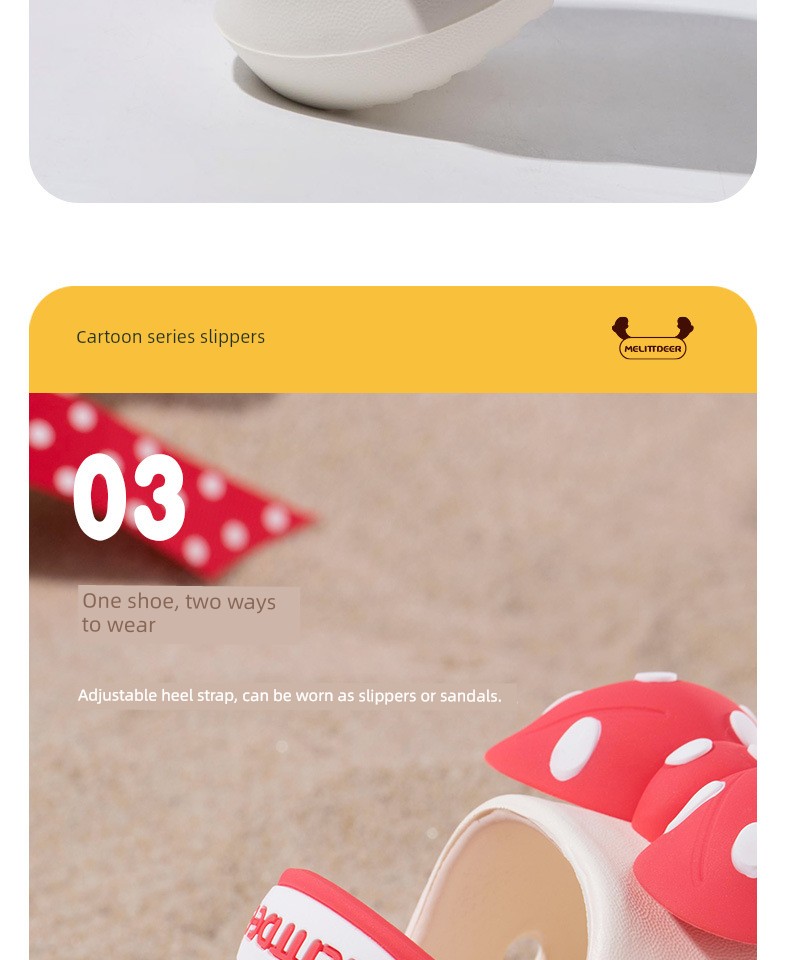 Japanese Imported Summer New Children's Slippers, Cute Cartoon Soft-Soled Indoor and Outdoor Strap-On Children's Clogs — 10