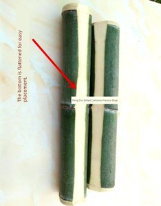 Horizontal Bamboo-Tube-Cooked Rice Steamed Tube Covered Farm Restaurant Mao Bamboo Bamboo Tube Tableware Bamboo Articles