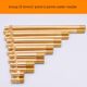 9.5mm mold water nozzle copper quick joint water nozzle open mold temperature machine 1234-minute group lengthened fast joint