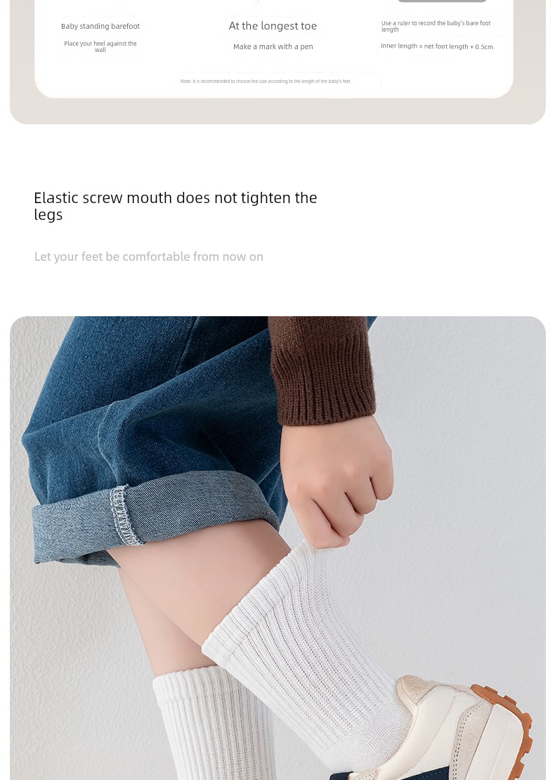 Boys' Student Socks, Pure Cotton, Spring and Autumn Style, Anti-Odor, Sweat-Absorbent, 100% Cotton, Baby White Socks, Teenagers, Girls, Children — 12