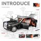 Rolls-Royce Phantom Alloy Car Model 1 to 18 Simulation Car Model Collection Ornaments Toy Car Boy Large Size