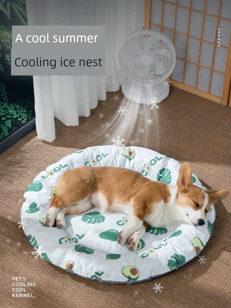 寵物冰墊耐咬夏天涼爽睡墊用品涼蓆墊子冰窩貓咪狗狗夏季降溫涼墊地墊 (3.5折)