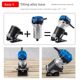 Electric edge trimming machine slotting machine woodworking tool multi-function gong machine engraving complete wood milling base