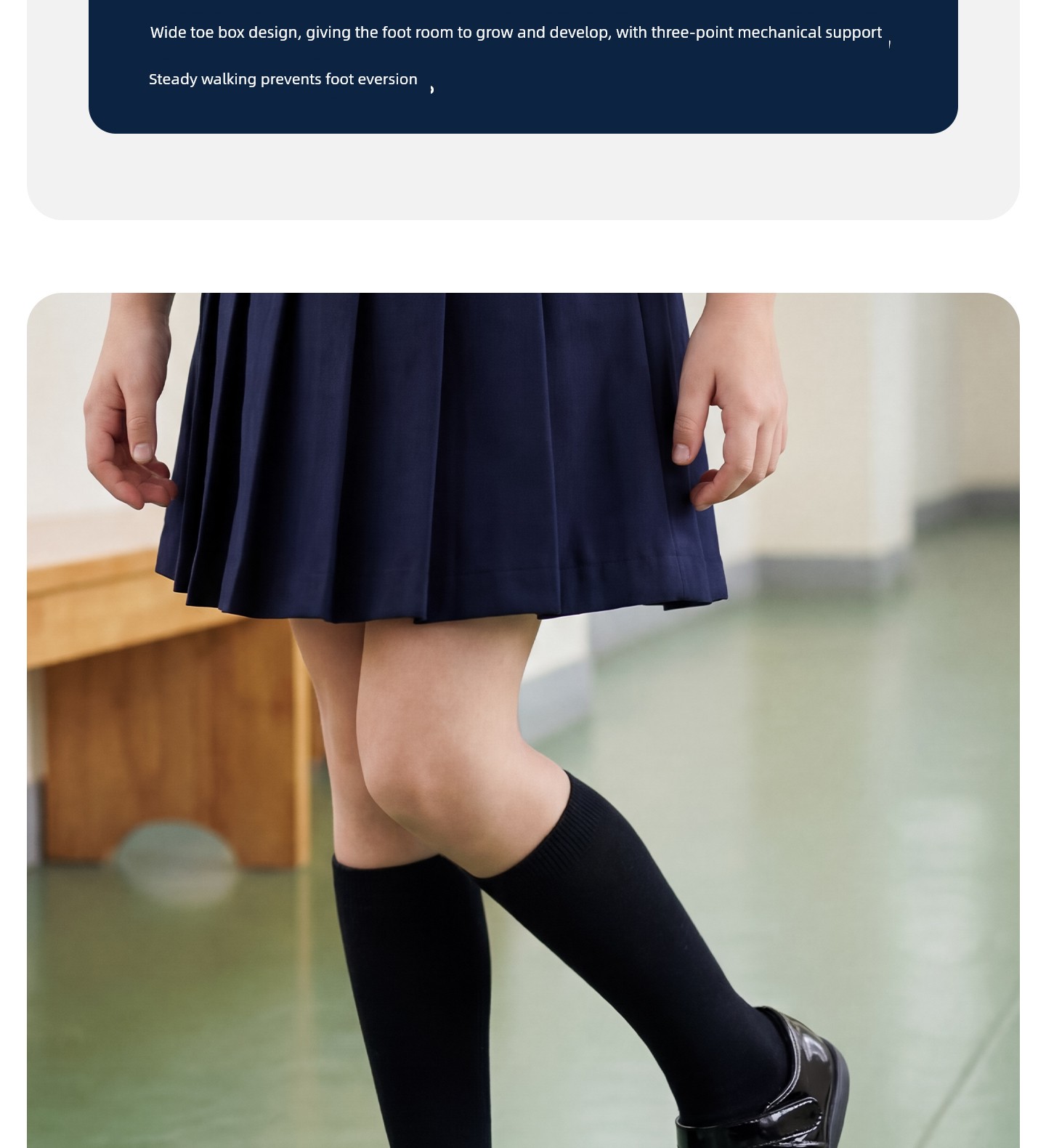 Spring & Fall Elementary School Student Campus British Performance Girls' Leather Shoes — 6