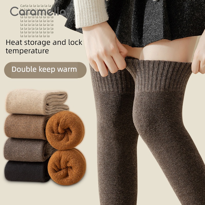 Hosiery children thickening Terry pure cotton keep warm Over the knee Socks