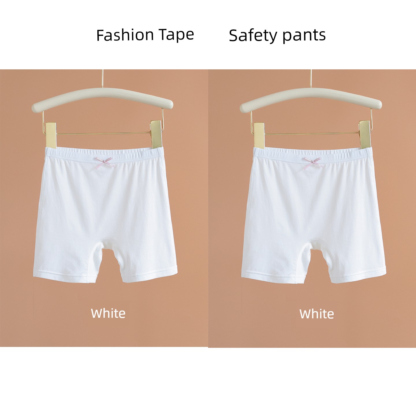 Girl Safety Panties Two-in-One Summer Modal Thin Boneless Short Shorts Kids Safety Pants Youth — 3
