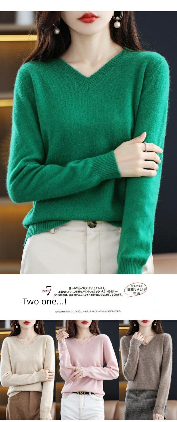 100% Autumn and winter easy Condom Long sleeve pure cardigan