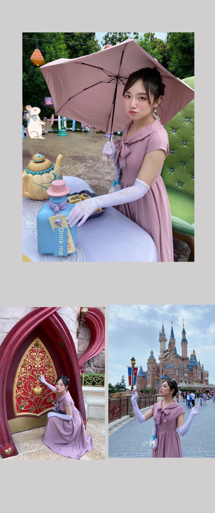 Japan UV resistance seamless one Super long bride glove