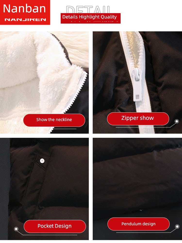 NGGGN Lamb cashmere Vest man vest Autumn and winter Plush thickening Winter money men's wear waistcoat Down cotton Vest
