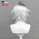 Xiuqinist Identity 5 Patient Star Cos Wig Psychologist Parents Night Game Fake Hair Ear Dress