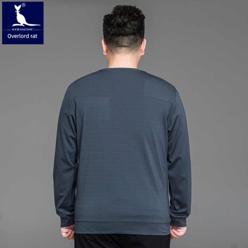 Tyrannosaurus Rex Spring and Autumn Fat guy Round neck easy Sweater