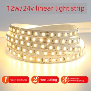 12V 12V Led Light Self-Adhesive Decorative Soft Light Strip Outdoor Waterproof Wine Cabinet Embedded 24V Low Voltage Lig