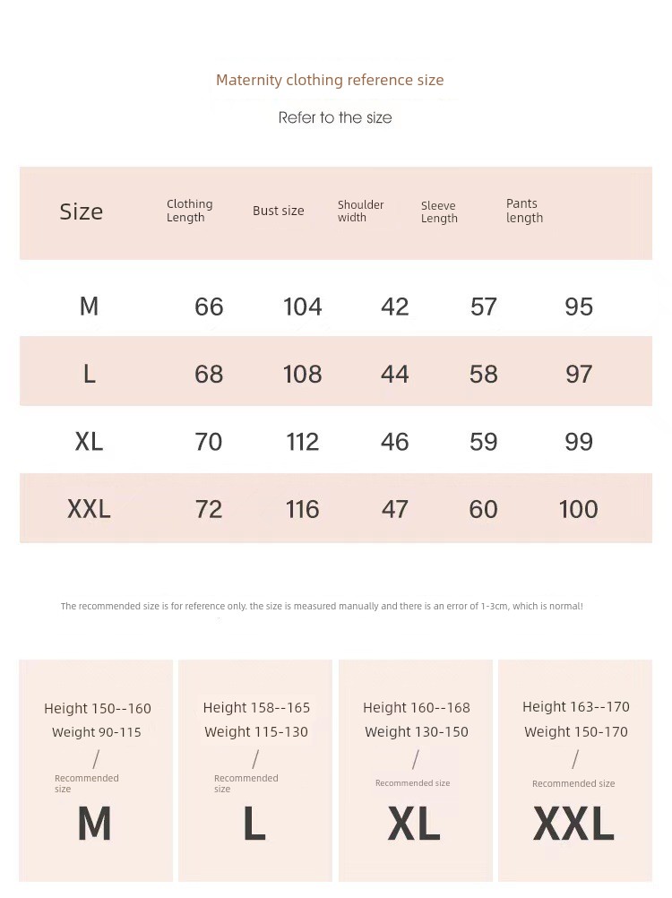 All-Cotton Maternity Pajamas for Summer, Thin Style, Postpartum Nursing, April/May, Women's Maternity Sleepwear, All-Cotton Two-Piece Set — 1