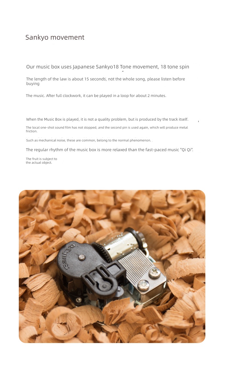 originally Design woodiness Send girlfriend Customizable Music box