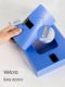 Deli 5355 bill storage bag invoice clip invoice clip invoice box value-added tax special office financial supplies multi-function file folder a5 folder information book storage folder check clip receipt
