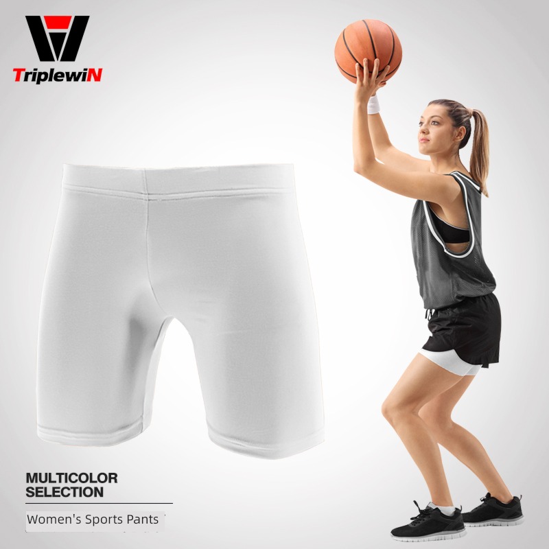Lay a foundation Bodybuilding elastic force protect Polychromatic shorts yoga