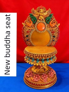 New Style Tibetan-Style Painted Buddha Altar Base, Ethnic-Style Desktop Decoration