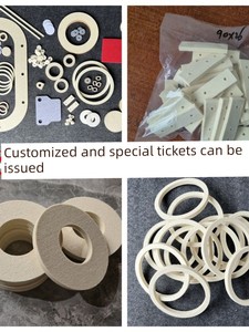 Felt Ring Industrial Felt Oil-Absorbing Sealing Ring Strip Dust-Proof Buffer Wear-Resistant High-Temperature Resistant W