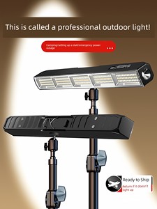 Rechargeable Emergency Lighting Lamp for Outdoor Camping, Magnetic Led Light with Ultra-Long Battery Life and Super Brig