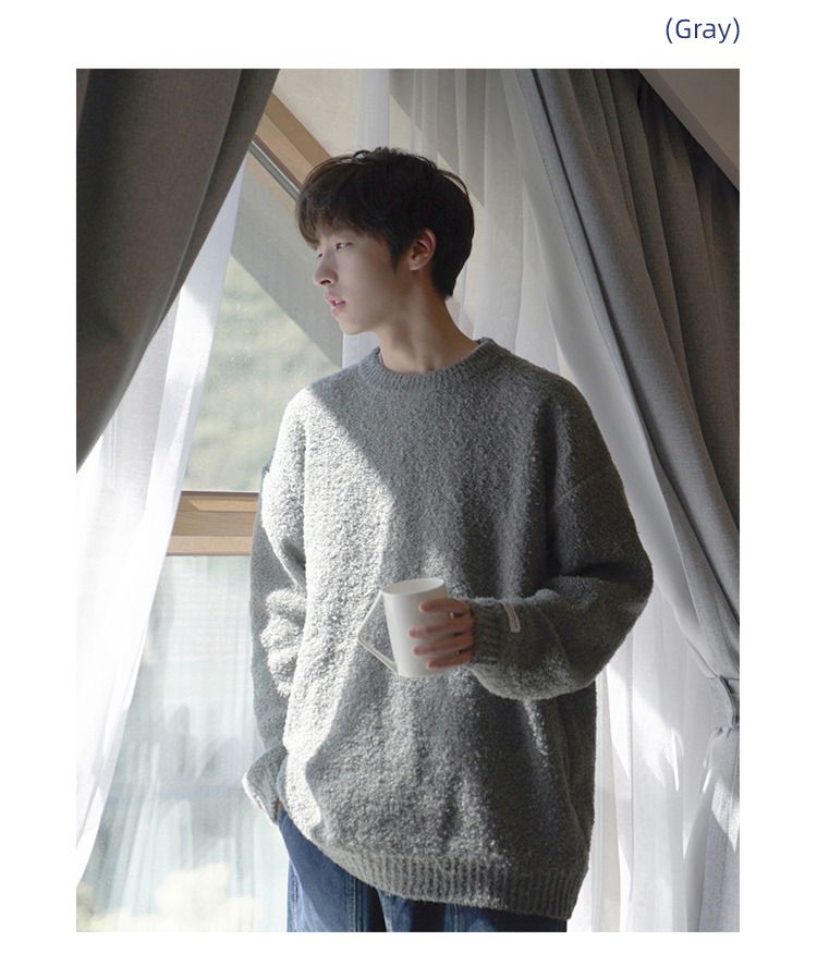 E022 Autumn and winter New products leisure time student man sweater