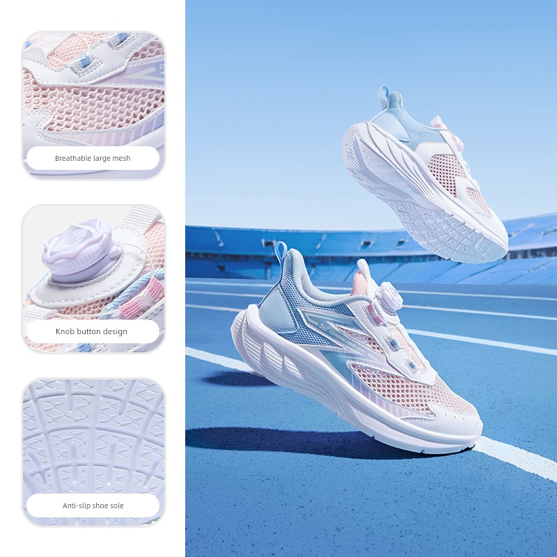 361 Degree Kidsren's Shoes, Kidsren's Running Shoes, Summer New Style Breathable Large Mesh Boys' Shoes, Youth Boys' Sports Shoes — 6