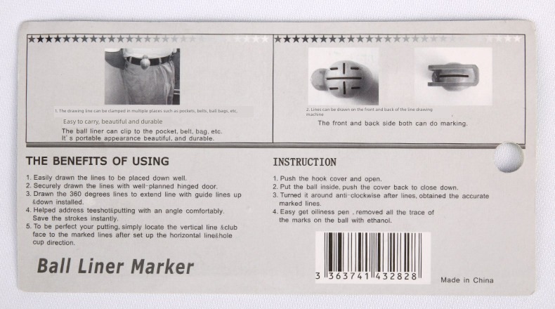 Caiton Marking pen practice Accessories supplies golf