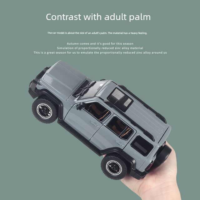 Car Model Tank 300 Jeep 1 24 Simulation Alloy Car Model Ornaments Collection Boy Toy Car Gifts