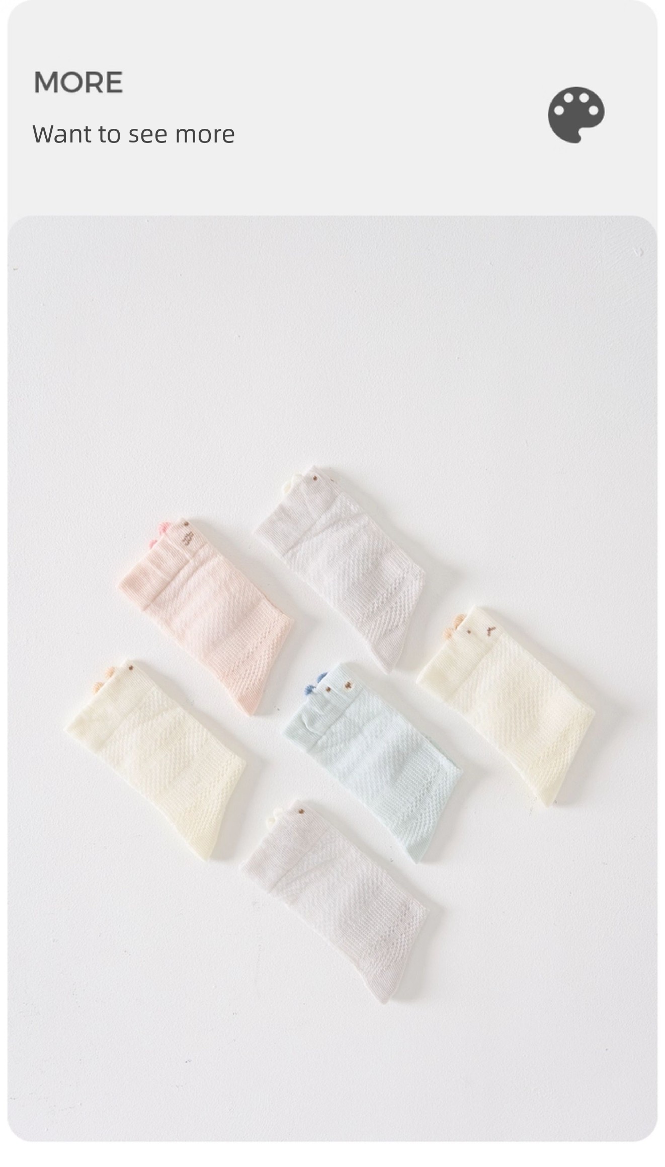 Tongtai Baby Socks Spring and Summer Thin Baby Wide Mouth Not Tight Mesh Long Socks Kids Wide Mouth Tube Socks 3 Pairs — 20
