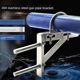 304 stainless steel natural gas pipeline fixing bracket U-shaped card L-shaped angle iron angle steel support bracket fire pipe gas