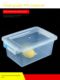 Large capacity food grade PP fresh-keeping box plastic with lid kitchen commercial transparent rectangular storage box large seal