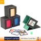 Pokémon window card box Yu-Gi-Gi-Gi-Gi-Gi-PTCG One Piece WS card clip DIY card leather card storage box