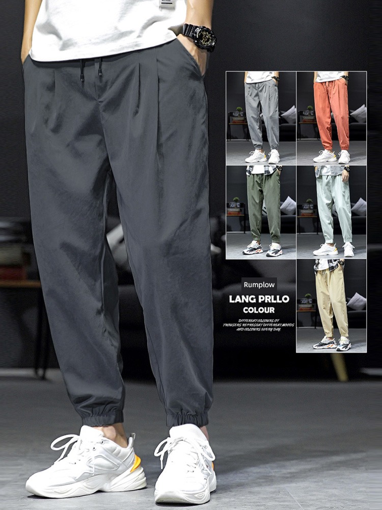 Chaopai leisure time easy motion schoolboy Spring and Autumn trousers