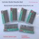Diamond grinding head cylindrical bullet ball type electroplated carbam grinding head jade grinding head 3mm handle box