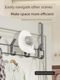 Radiator hook household heating pipe clothes rack clothes rack clothes rack artifact clothes rack high temperature storage