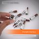 Green Forest Tool T40 Inner Plum Blossom Rotary Tool Head Electric Hexagonal Sleeve M10 Wind Cannon Pneumatic Wrench Set