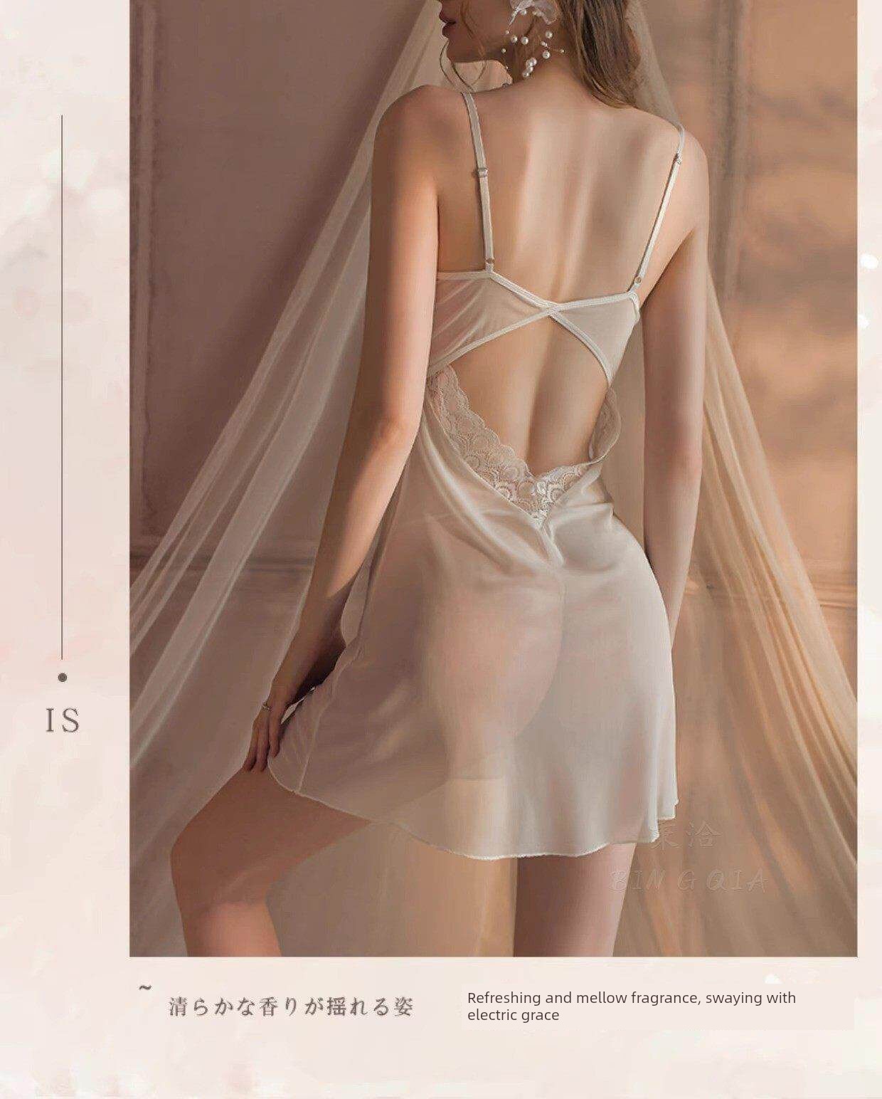Sexy and Fun Sleepwear, Abstinence-Style Plus-Size Lace Camisole Nightdress, Abstinence-Style 2026 New Style, Mood-Enhancing and Fun Lingerie for Women — 16