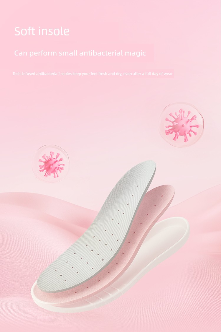 Balabala Kidsren's Shoes, Kidsren's Sneakers, Low-Top Girls' White Shoes, 2026 Summer New Style, Sweet Mesh Breathable Shoes — 9