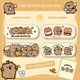 Cartoon Capybara glasses box portable for women cute high-level anti-pressure and anti-fall myopia eyes box sunglasses storage